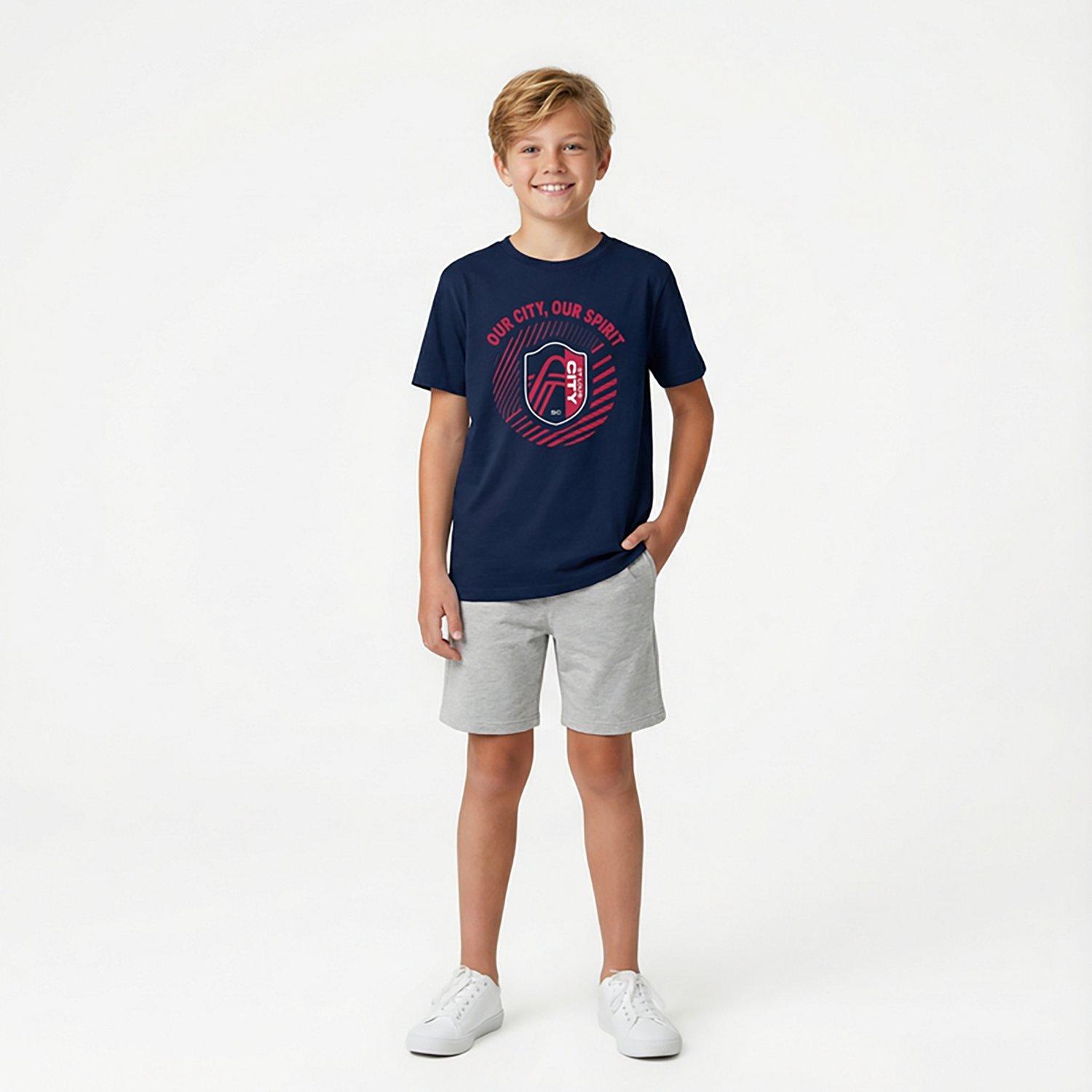 Outerstuff Kids' St. Louis City SC Shining Moment Short Sleeve T-shirt