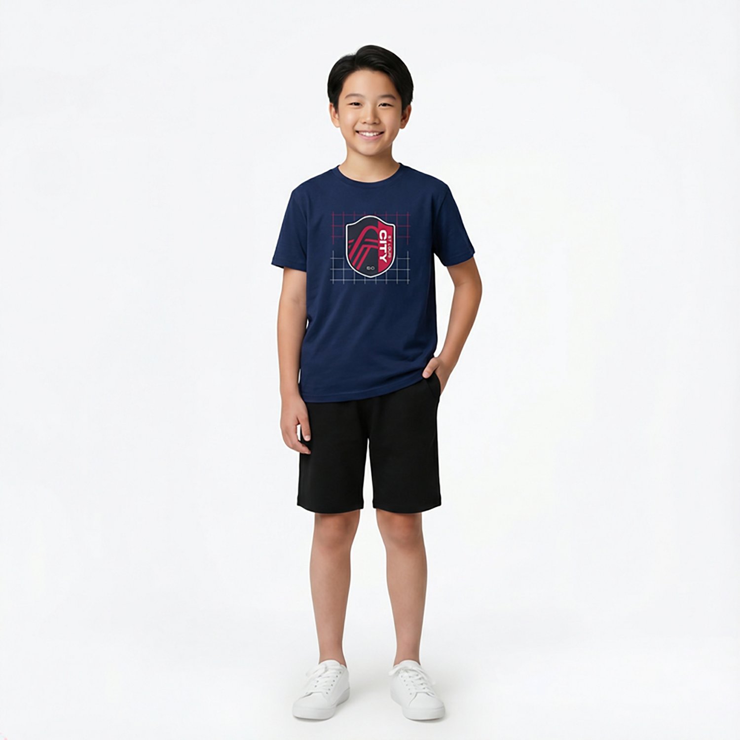 Outerstuff Kids' St. Louis City SC In The Net Short Sleeve T-shirt