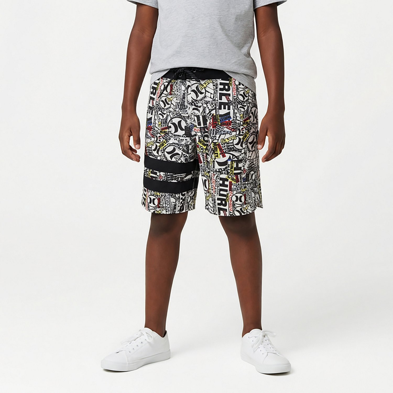 Hurley Boys' Phantom 25th Blockparty Boardshorts