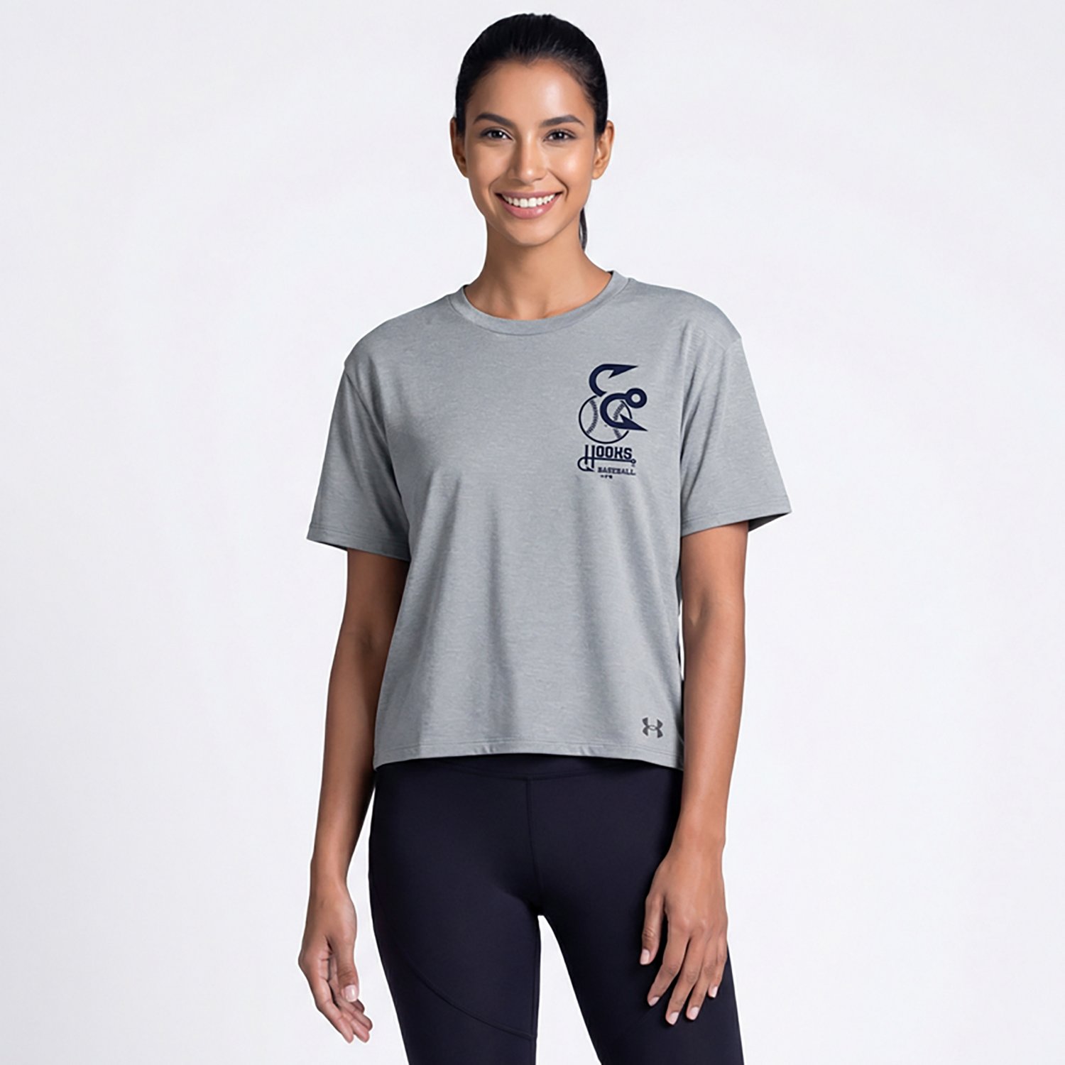 Under Armour Women's Hooks Frozen Ropes All Day T-shirt - view number 2