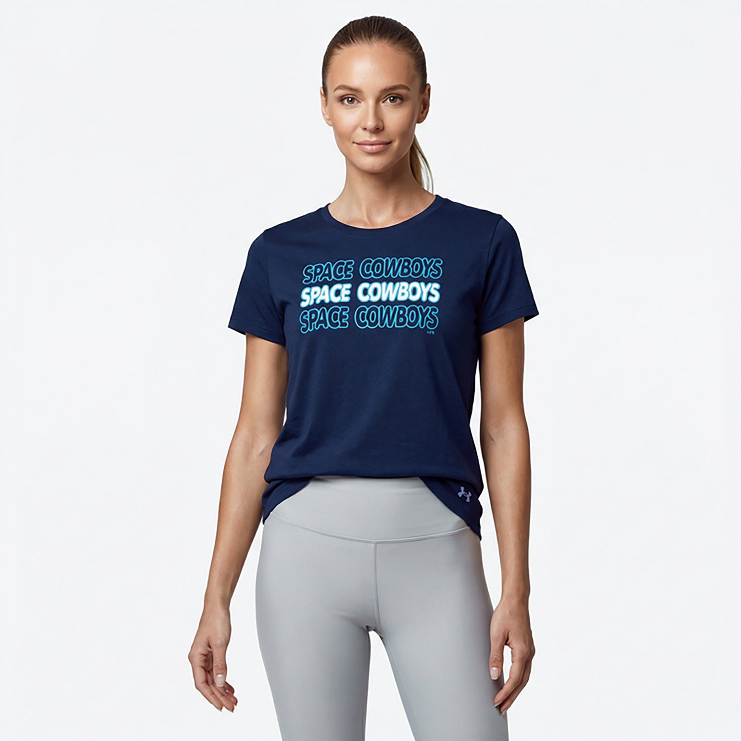 Under Armour Women's Space Cowboys 5-4-3 Triple Play Performance T-shirt