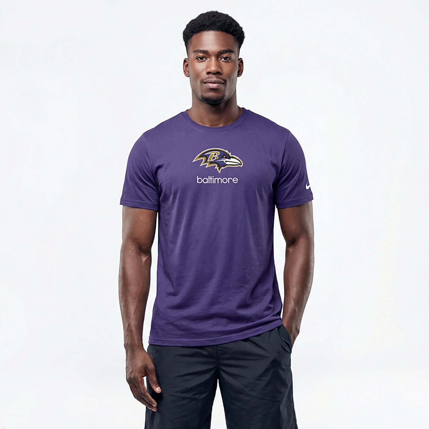 Nike Men's Ravens Legend Sign T-shirt - view number 2
