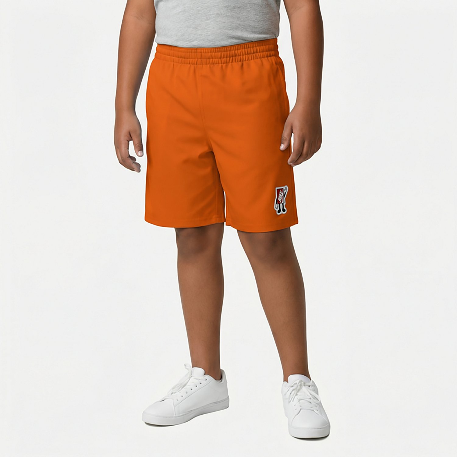 Nike Boys' (4-7) Boxy Patch Volley Swim Shorts 5 in