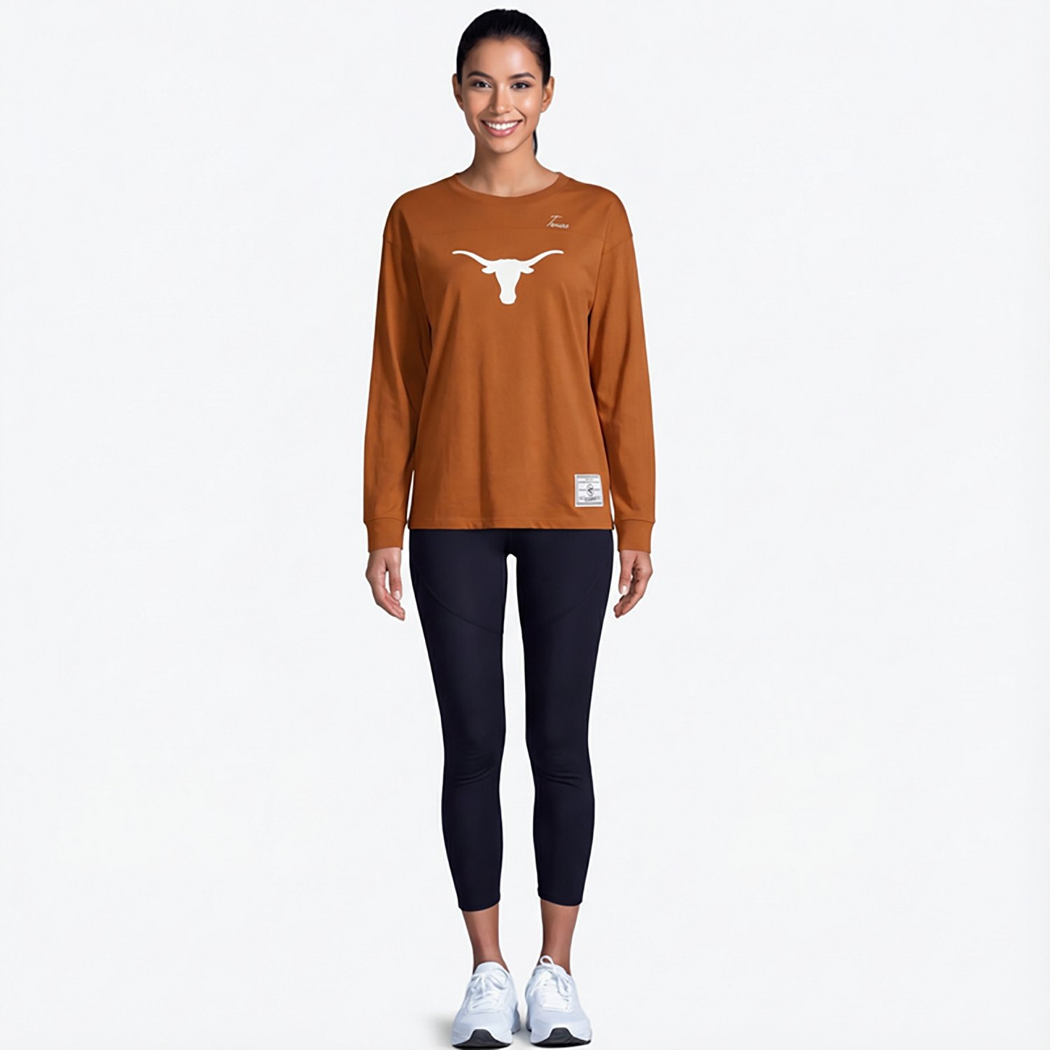 47 Women's Texas Game Nod Timeless 3/4 Sleeve T-shirt