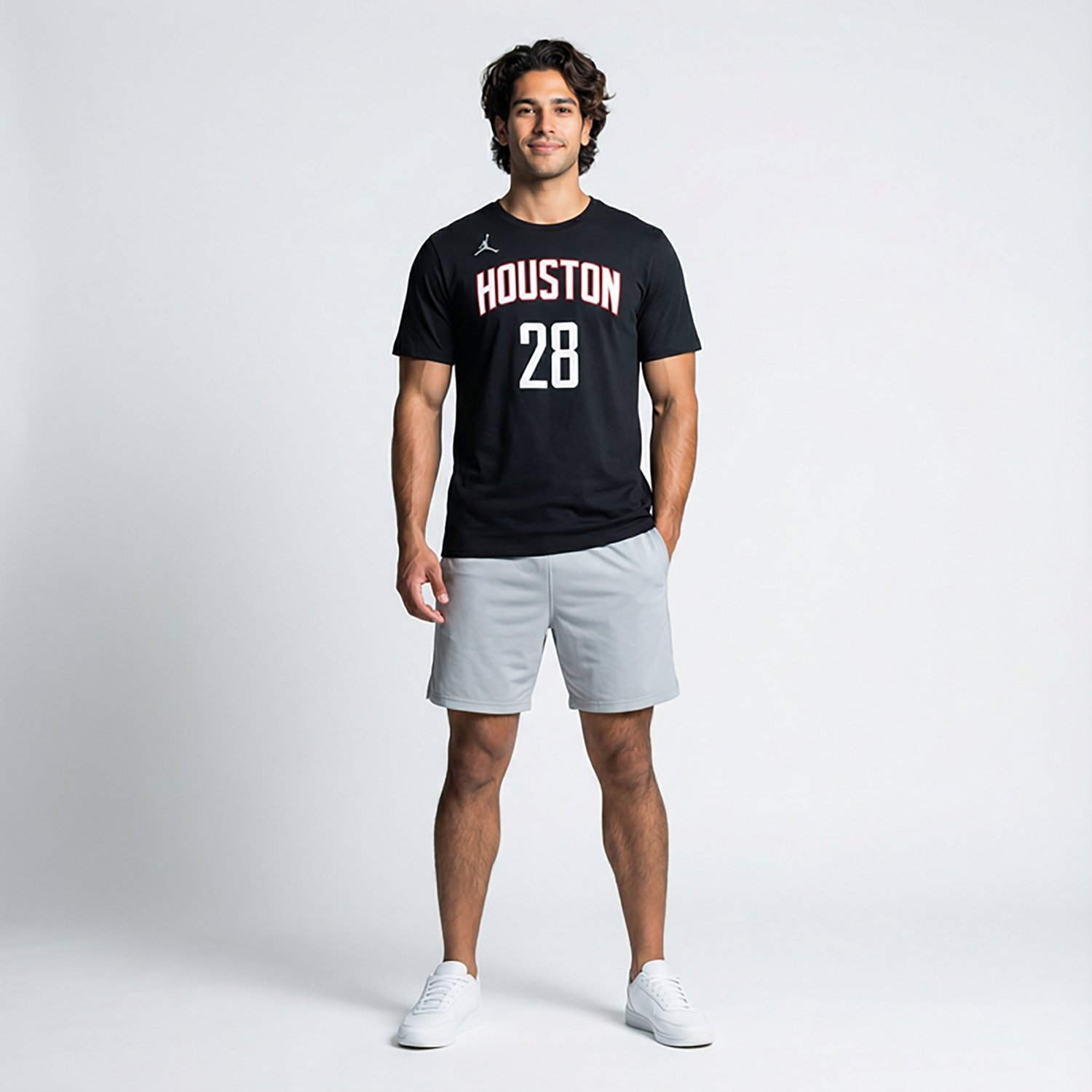 Nike Men's Houston Rockets Alperen Sengun Statement Name & Number Short Sleeve T-shirt