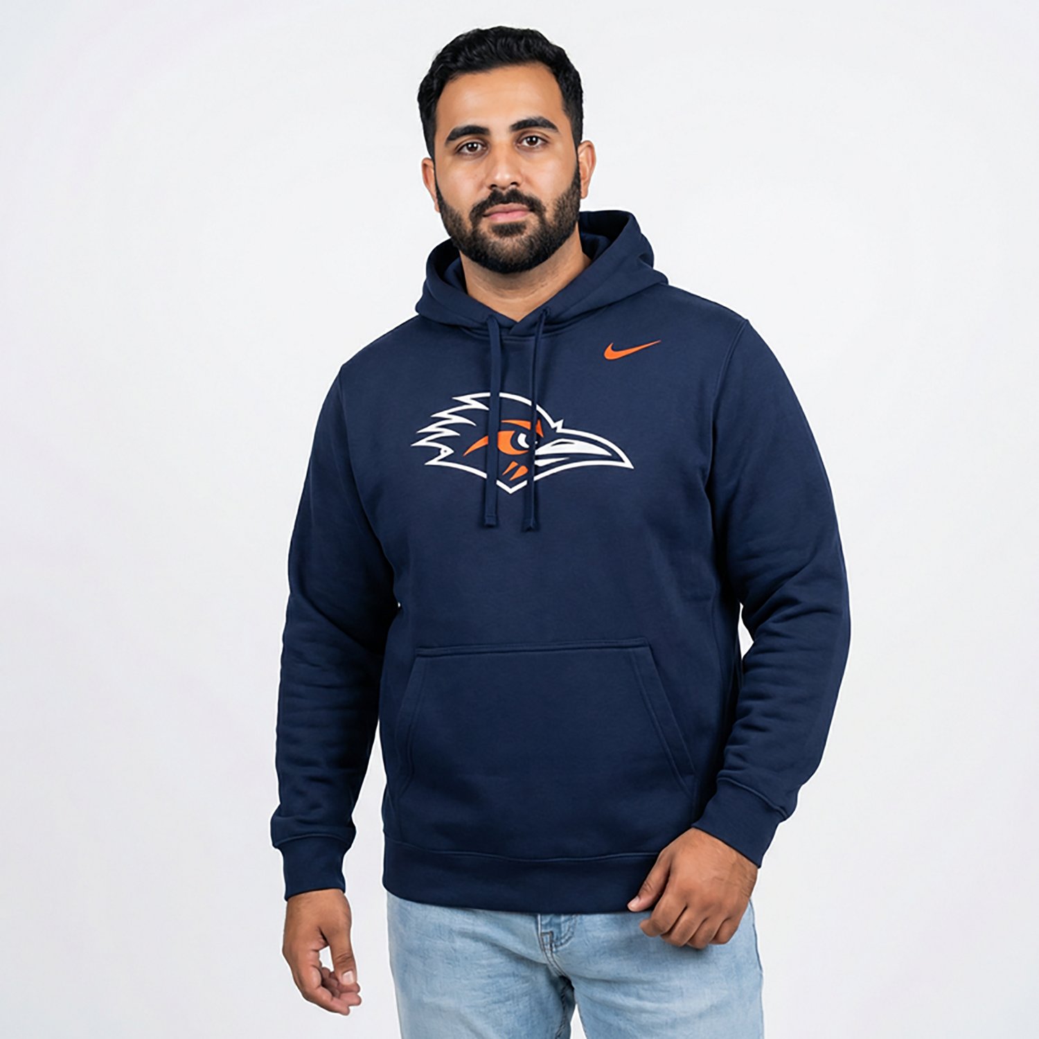 Nike Men's UTSA Primary Logo Club Fleece Hoodie - view number 2
