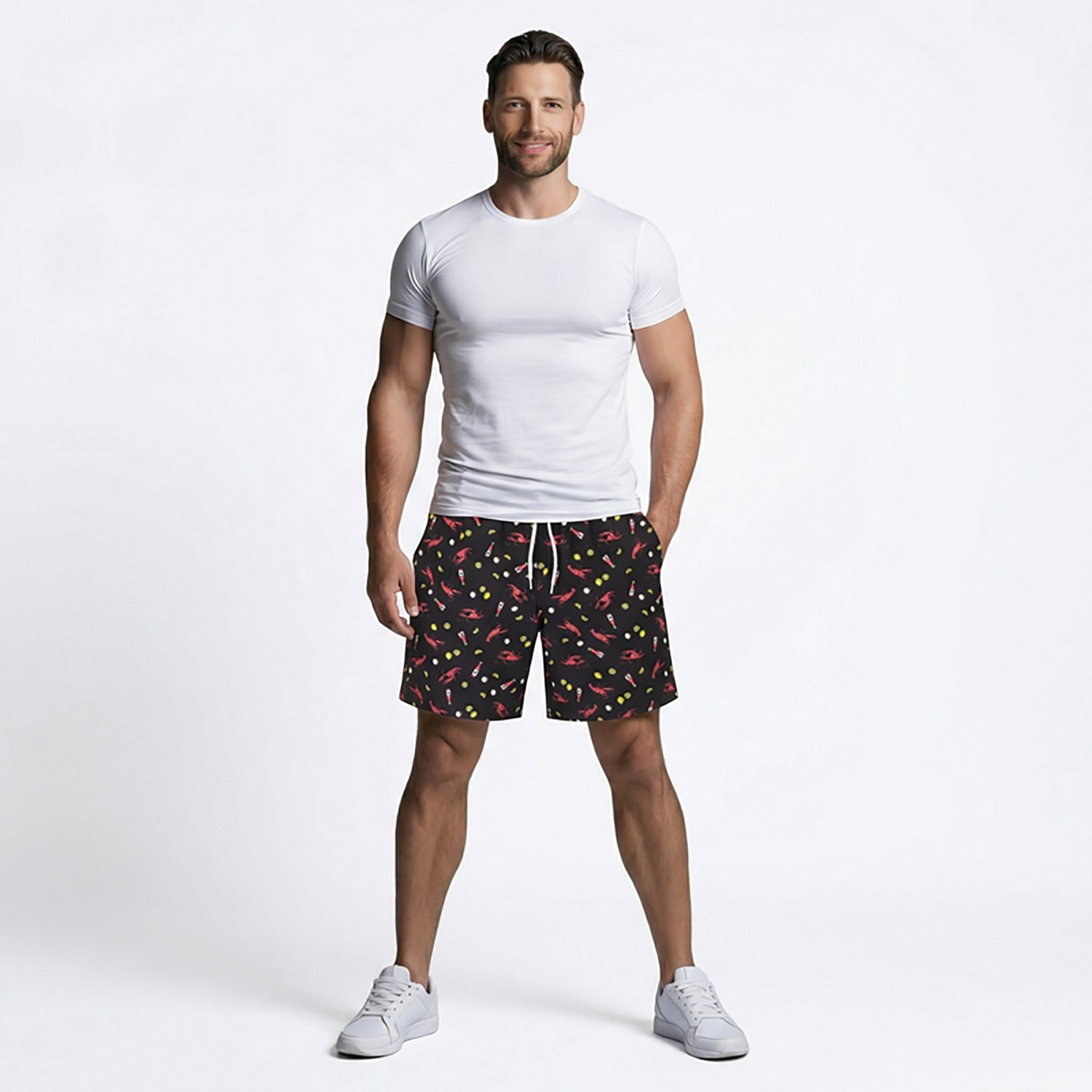 Magellan Outdoors Men's Crawfish Print Short 7 in