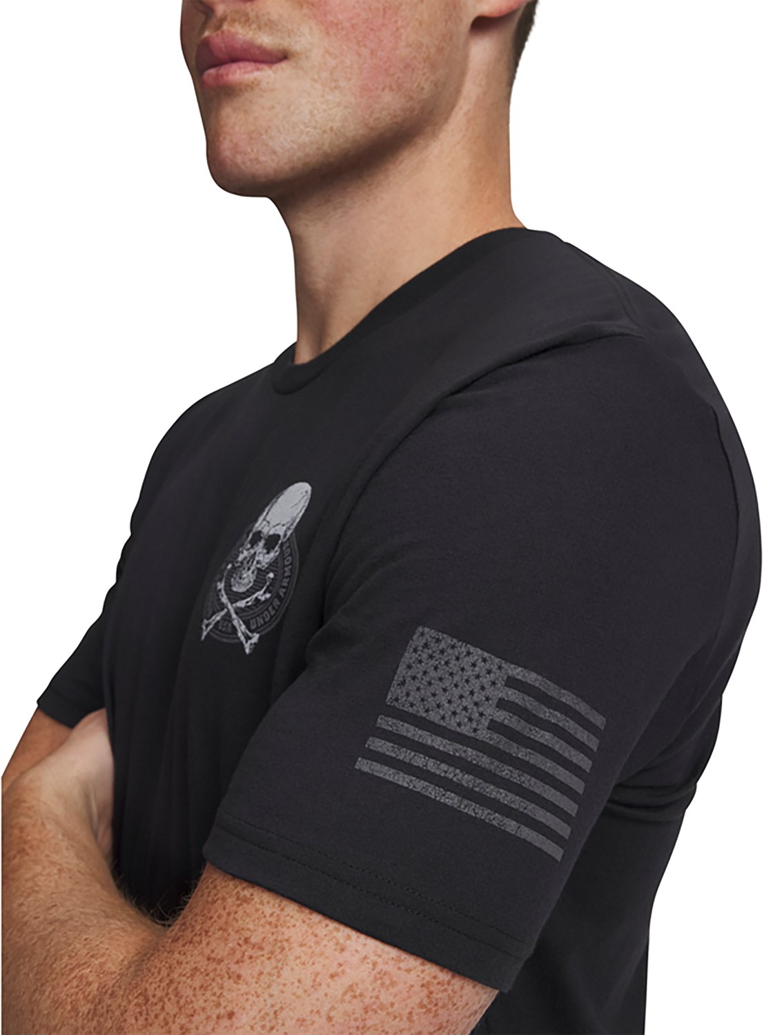 Under Armour Men's Freedom Fire Skull Graphic T-shirt - view number 3