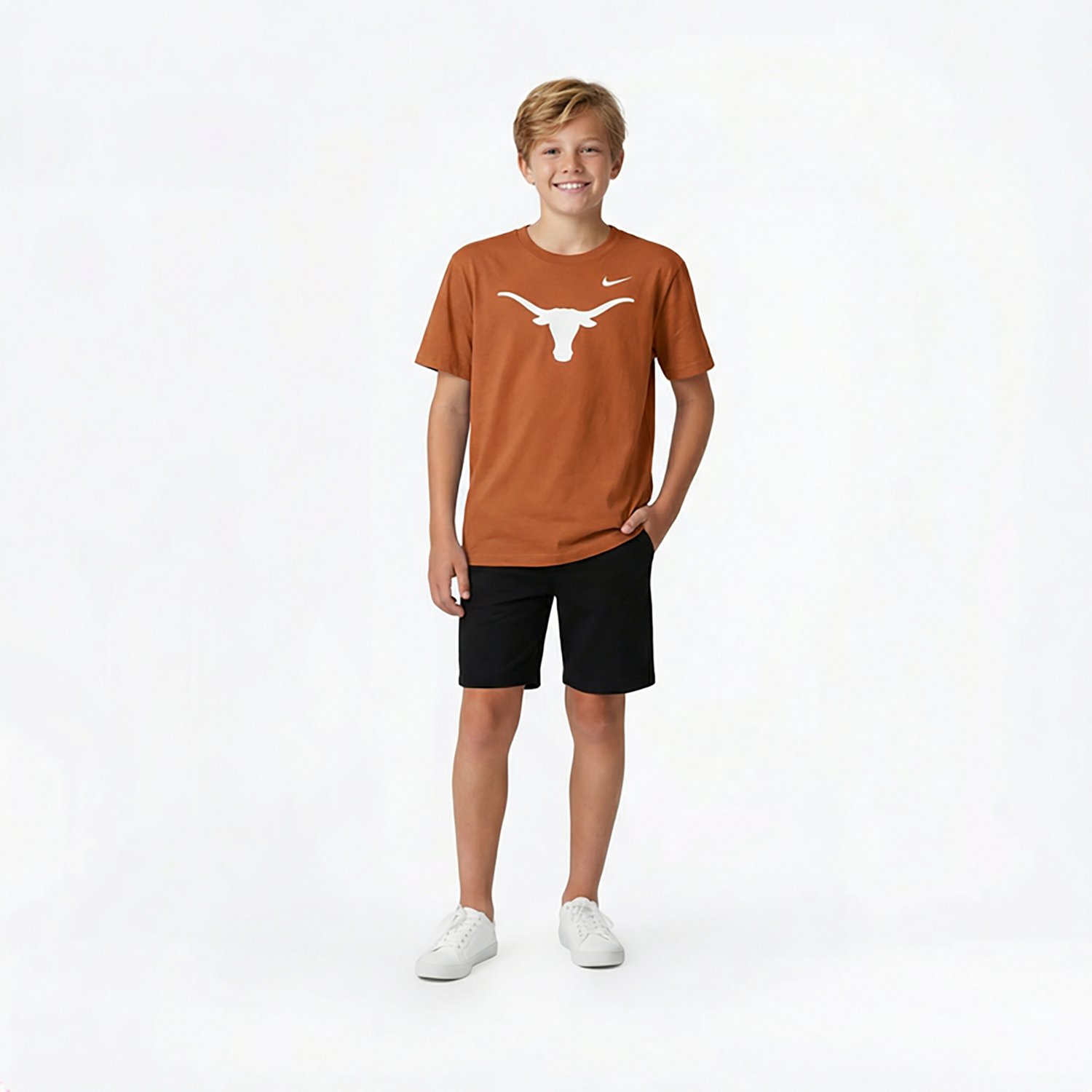 Nike Boys' Texas Primary Logo T-shirt