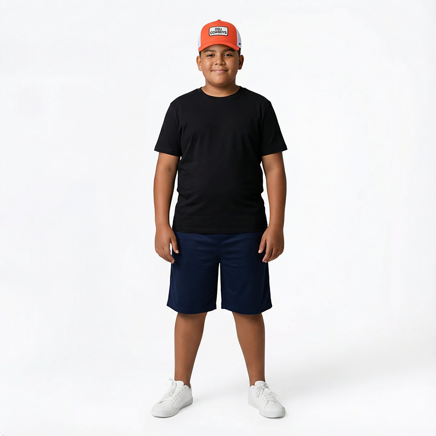 Nike Boys' Oklahoma State Team Patch Rise Trucker Cap