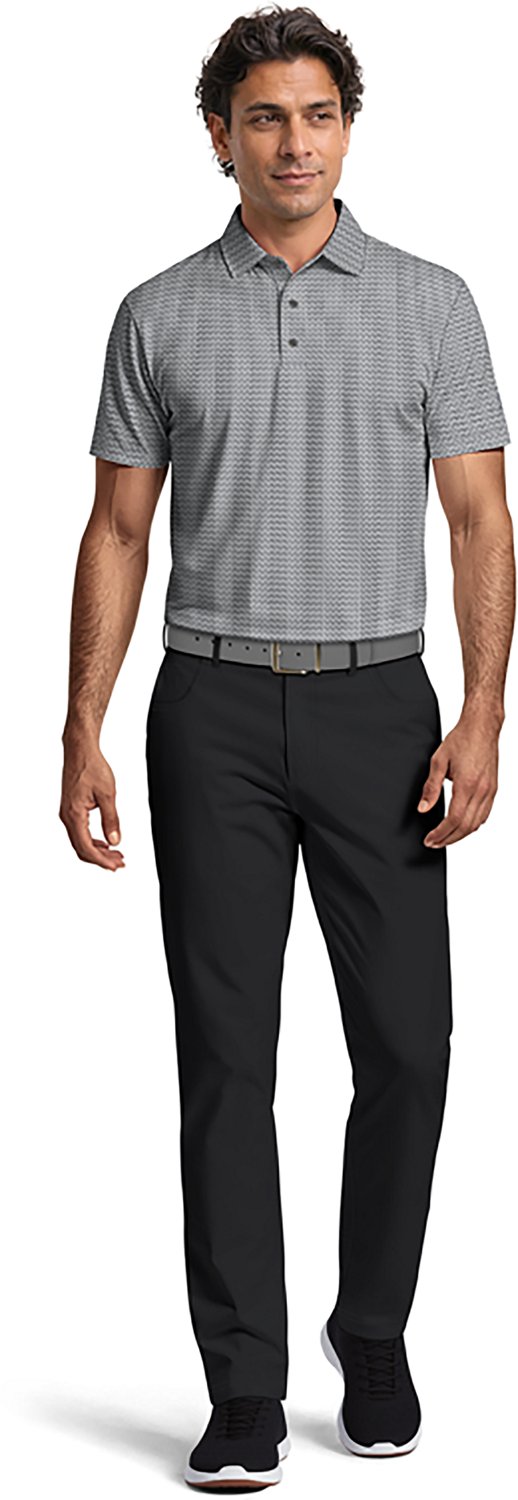 PGA TOUR Men's Micro Tee Printed Polo Shirt - view number 3