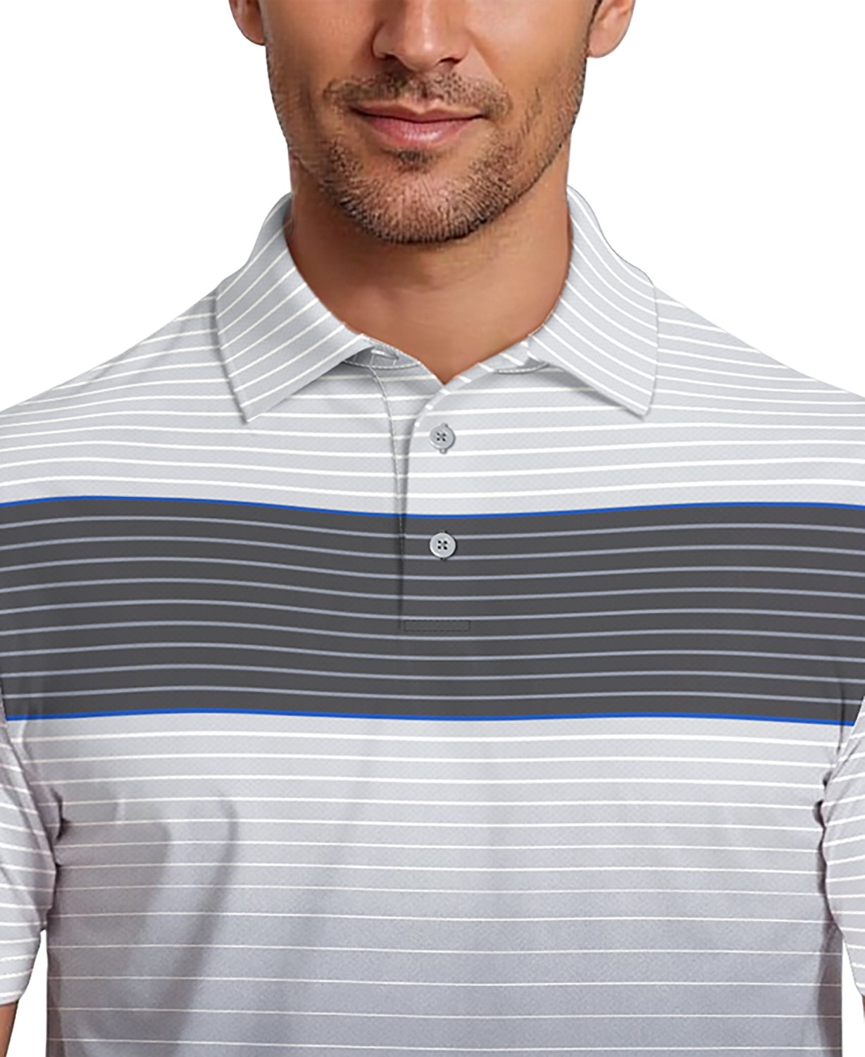 PGA TOUR Men's Ombre Linear Polo Shirt - view number 4