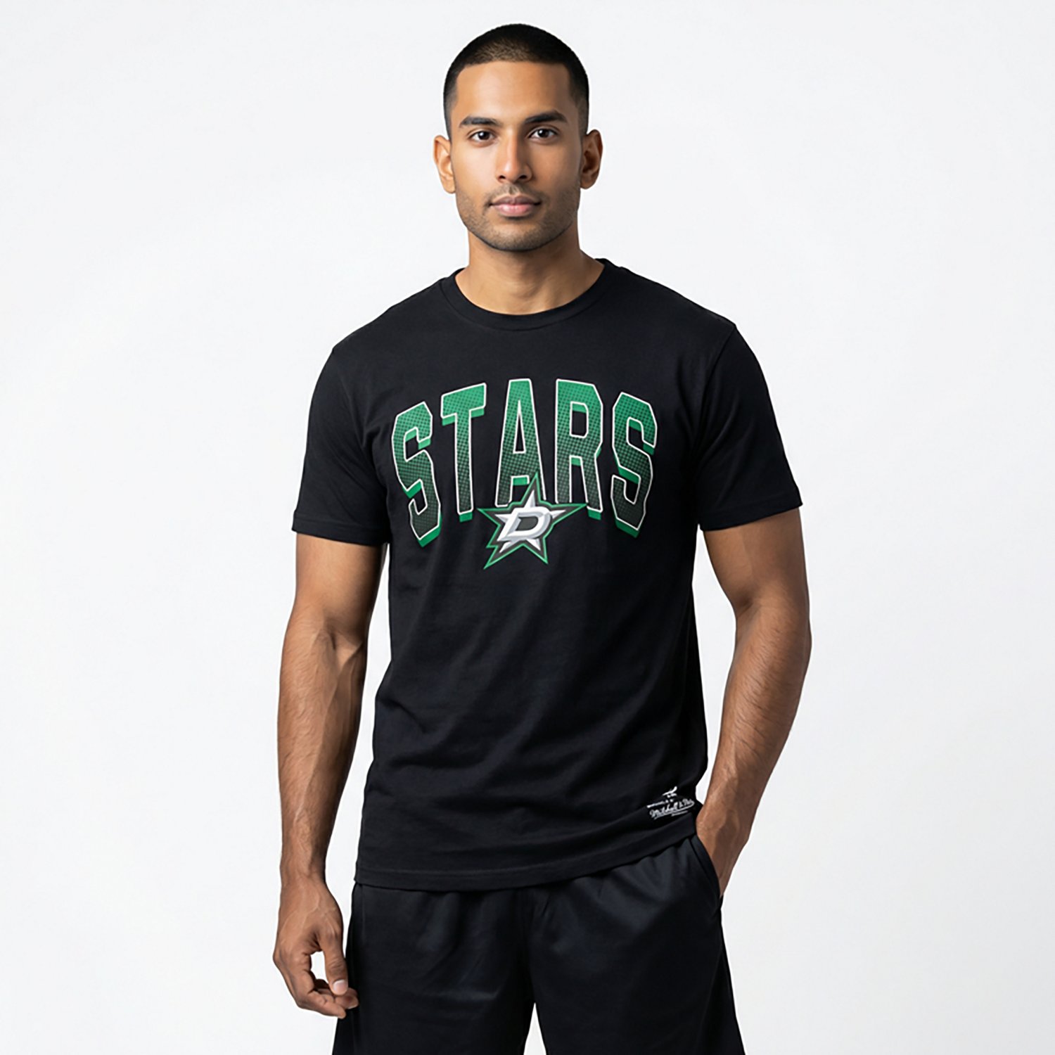Mitchell & Ness Men's Dallas Stars Goal Scorer Short Sleeve Graphic T-shirt