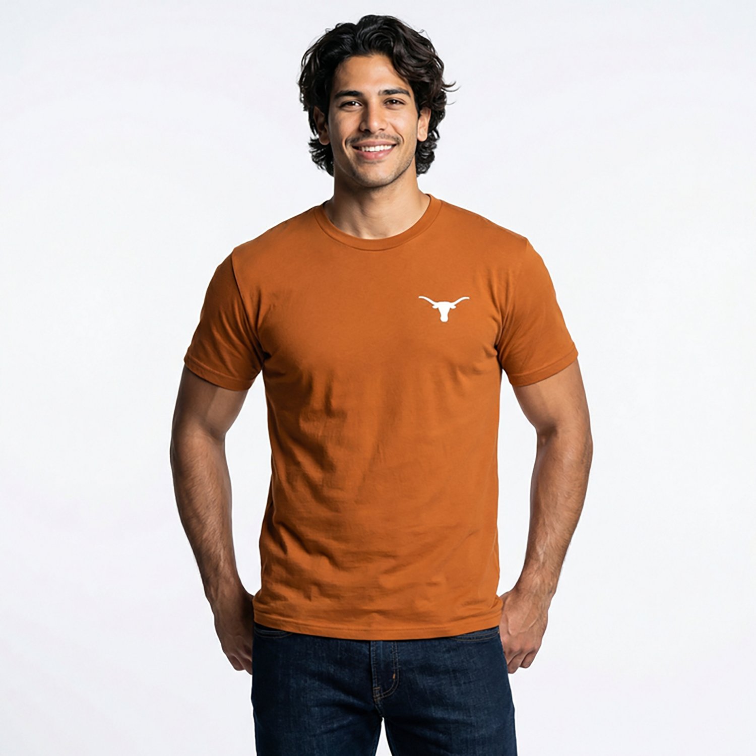 Great State Men's Texas Longhorns Mascot Life Short Sleeve T-shirt - view number 2