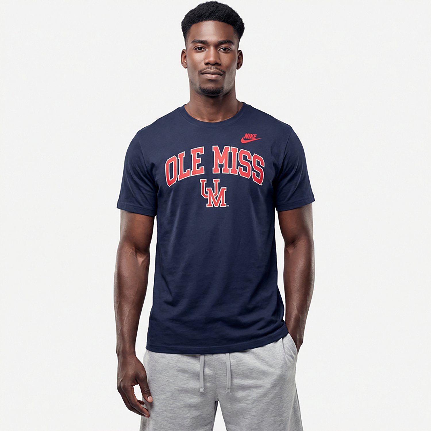 Nike Men's Ole Miss Vault Arch T-shirt - view number 2