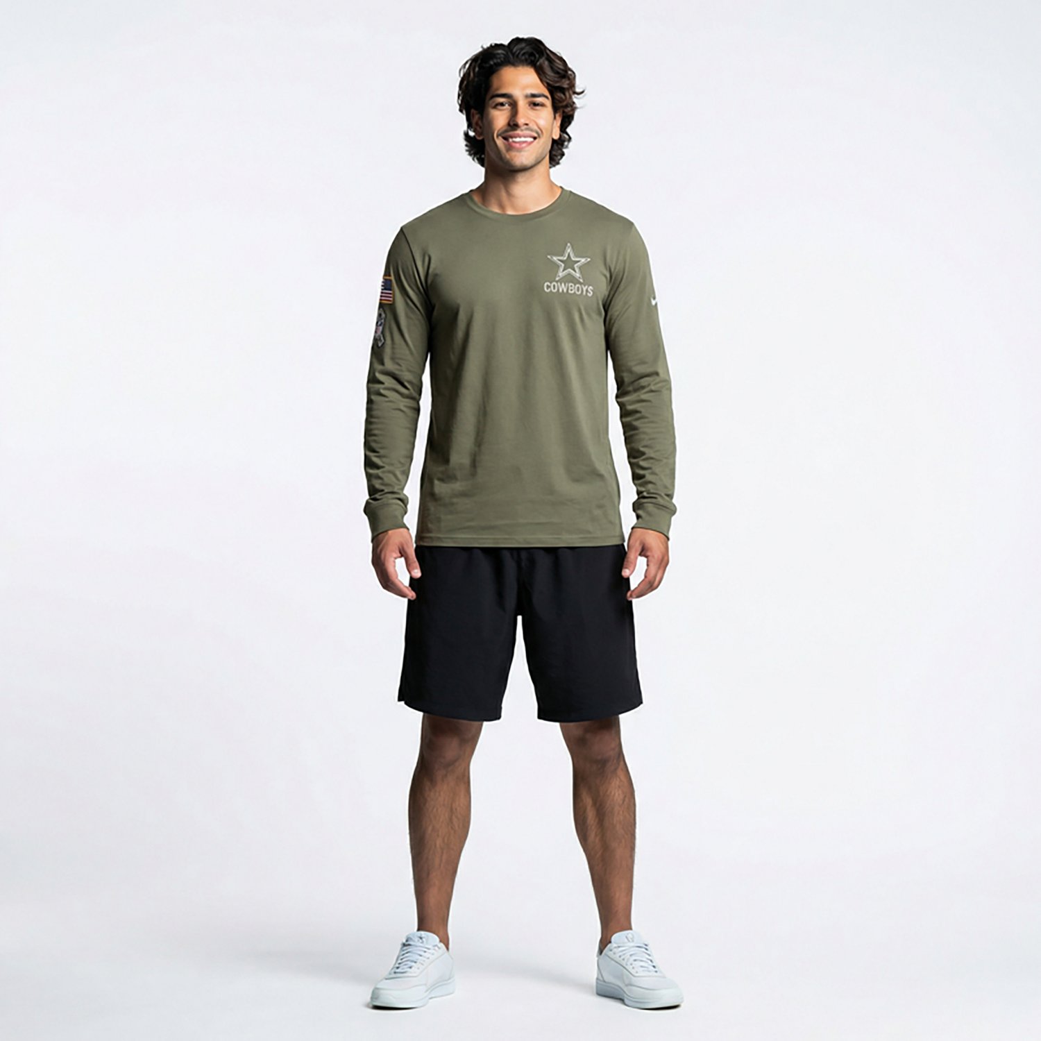 Nike Men's Dallas Cowboys Salute to Service Long Sleeve T-shirt