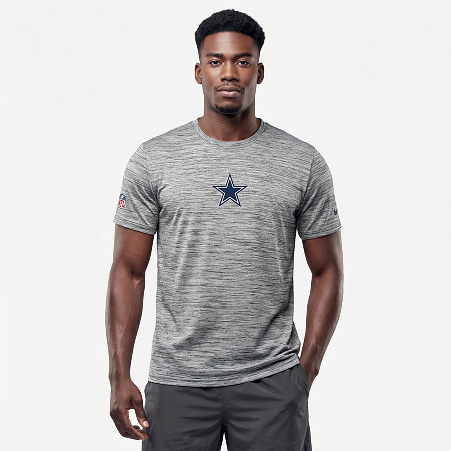 Nike Men's Dallas Cowboys Team Issue Velocity T-shirt - view number 2