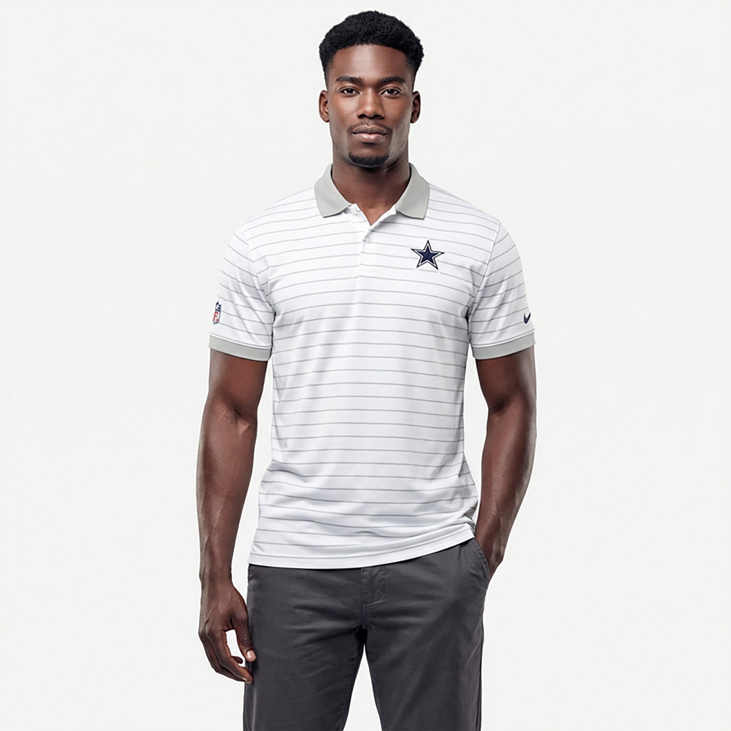 Nike Men's Dallas Cowboys Victory Stripe Polo Shirt