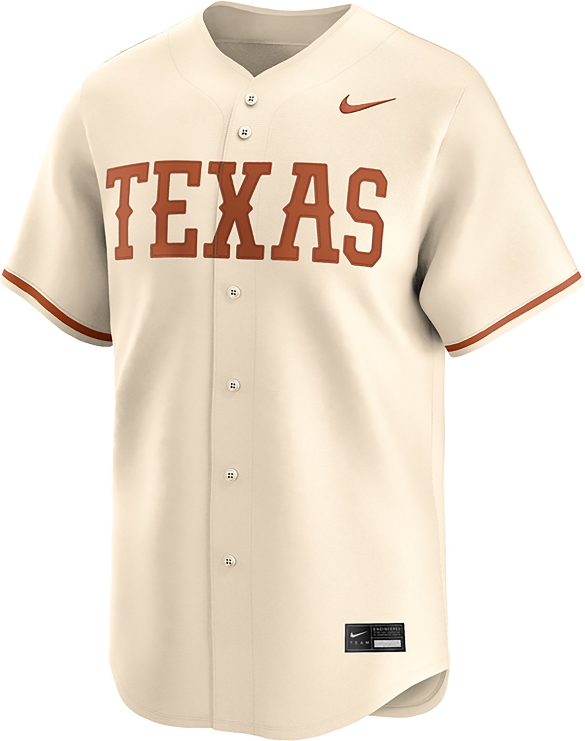Nike Men's University of Texas Baseball Limited Wordmark Alternate Jersey - view number 2