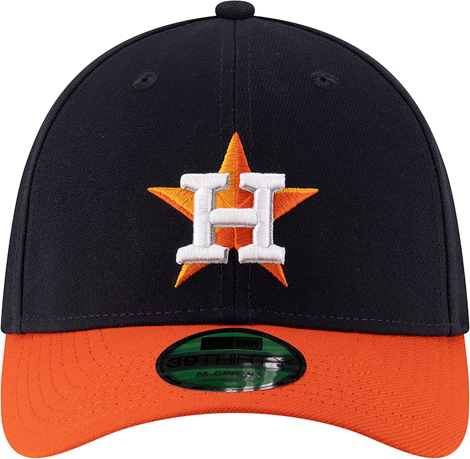 New Era Boys' Houston Astros Jr. Player Replica Away 39THIRTY MC Cap - view number 2