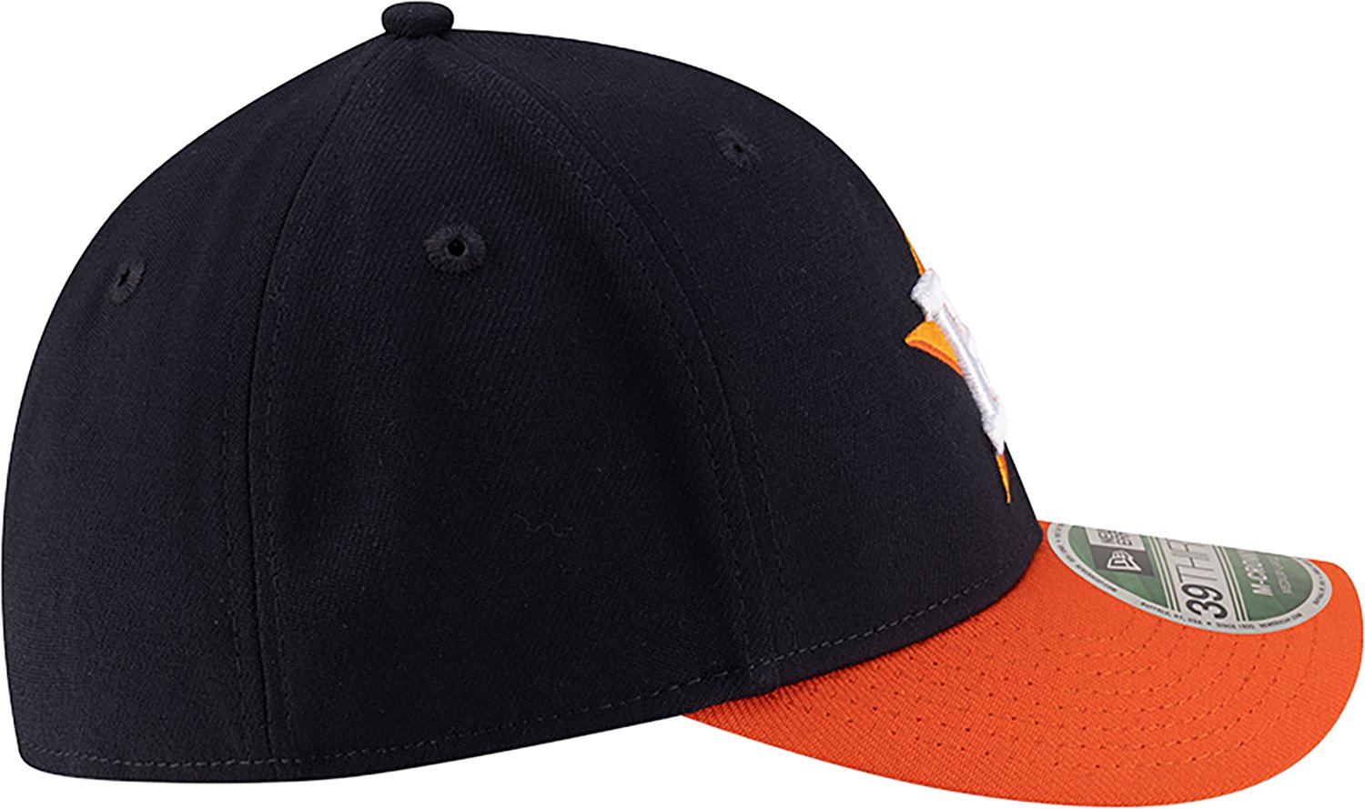 New Era Boys' Houston Astros Jr. Player Replica Away 39THIRTY MC Cap - view number 4