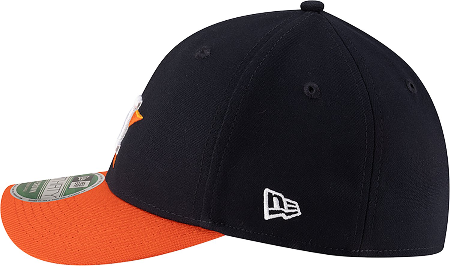 New Era Boys' Houston Astros Jr. Player Replica Away 39THIRTY MC Cap - view number 5