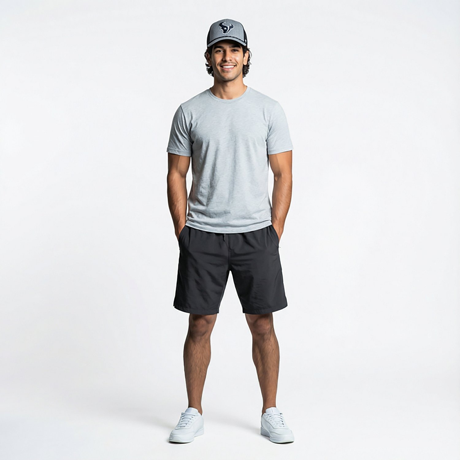 47 Brands Adults' Houston Texans Carbon Strap Rope Trucker Cap