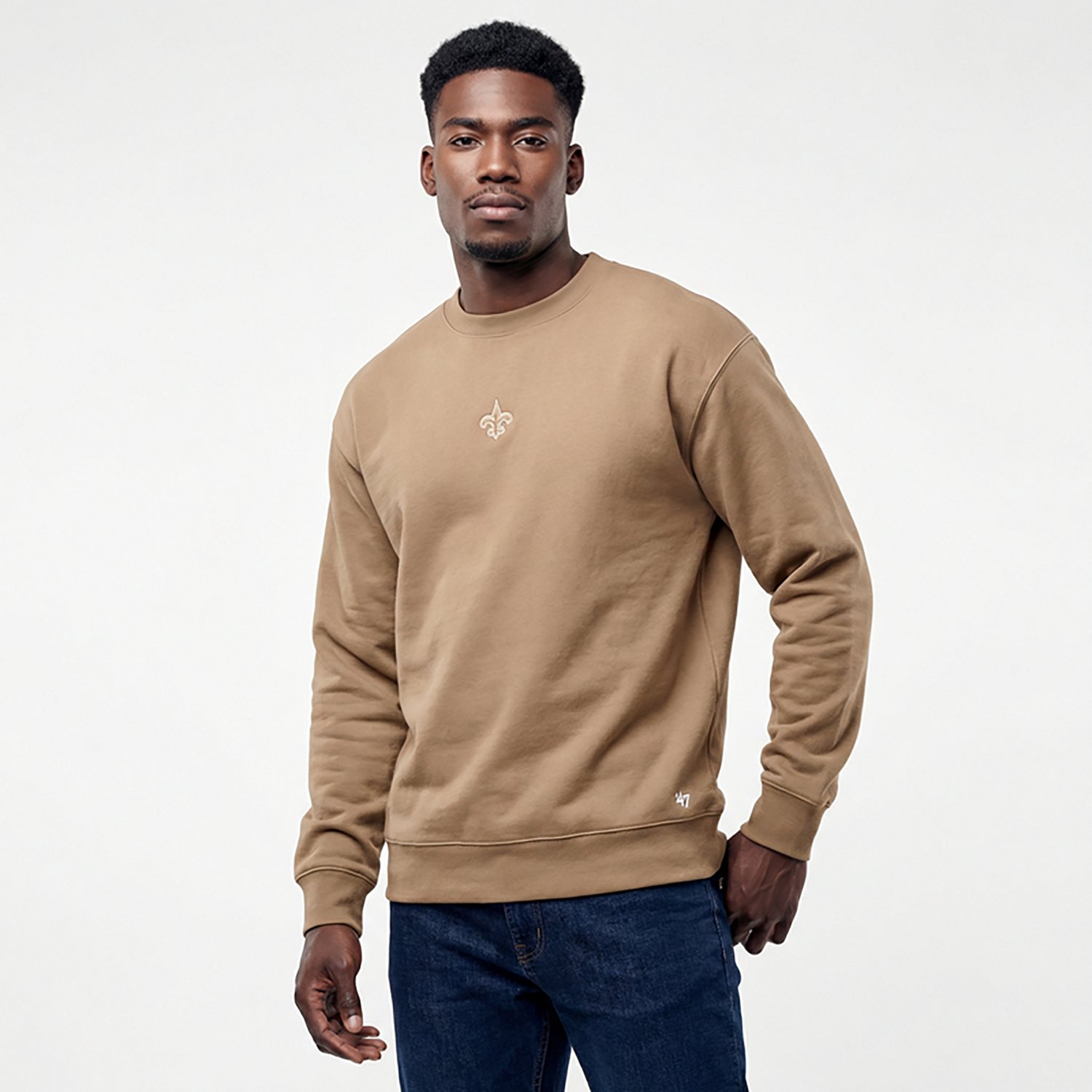 '47 Men's New Orleans Saints Offside Foundation Long Sleeve Crew - view number 2