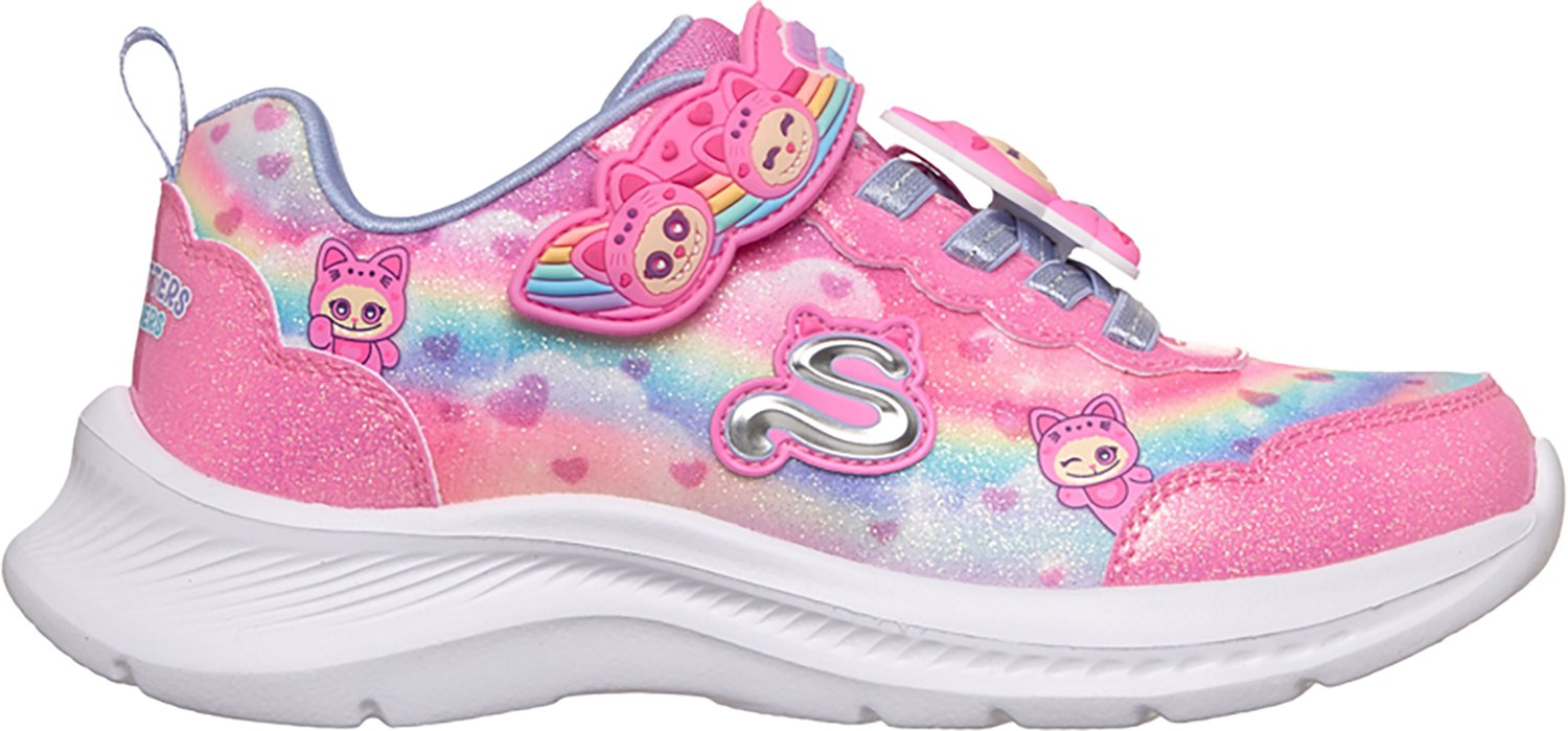 SKECHERS Girls' Jumpsters Lashubu Shoes