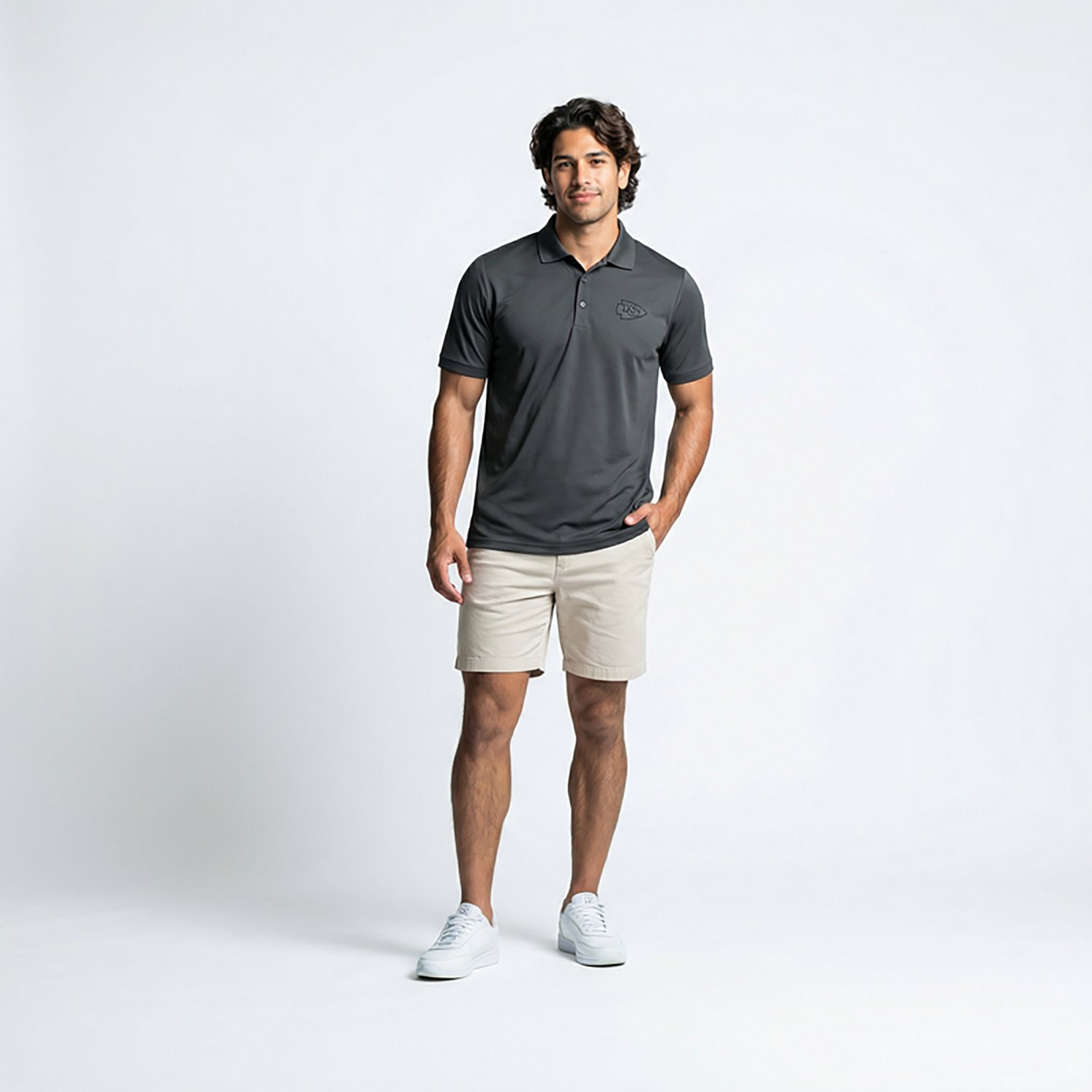 Antigua Men's Chiefs Night Vision Legacy Pique Polo Shirt