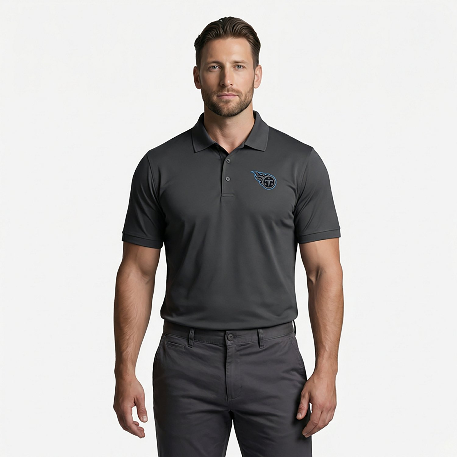 Antigua Men's Titans Night Vision Legacy Pique Polo Shirt