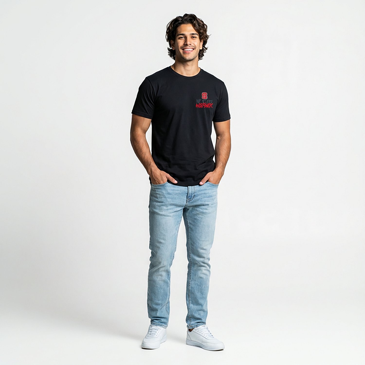 Image One Men's NC State See Me Rollin DS T-shirt