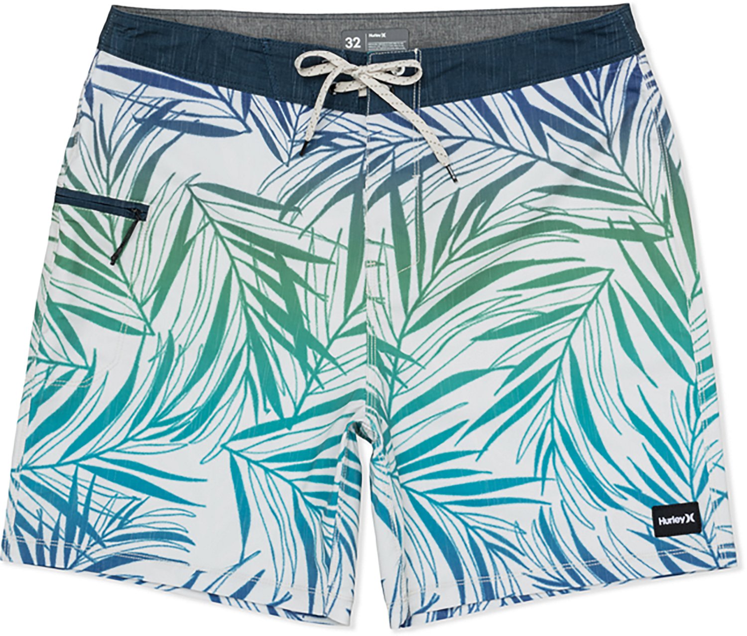 Hurley Men's Phantom Eco Classic Slub Zip Swim Shorts 7 in. - view number 5