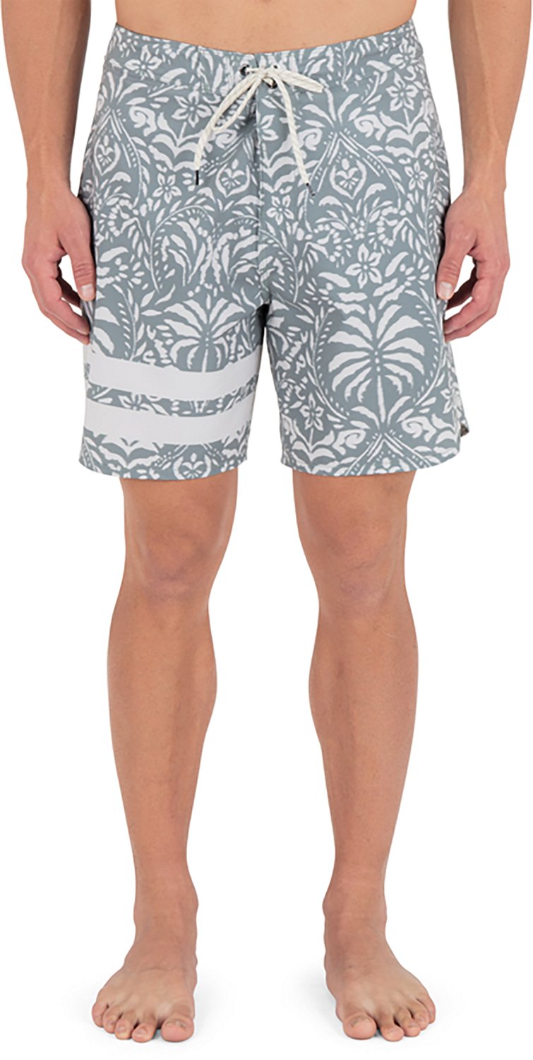 Hurley Men's Phantom Eco Block Party Engineered Swim Shorts 7 in.