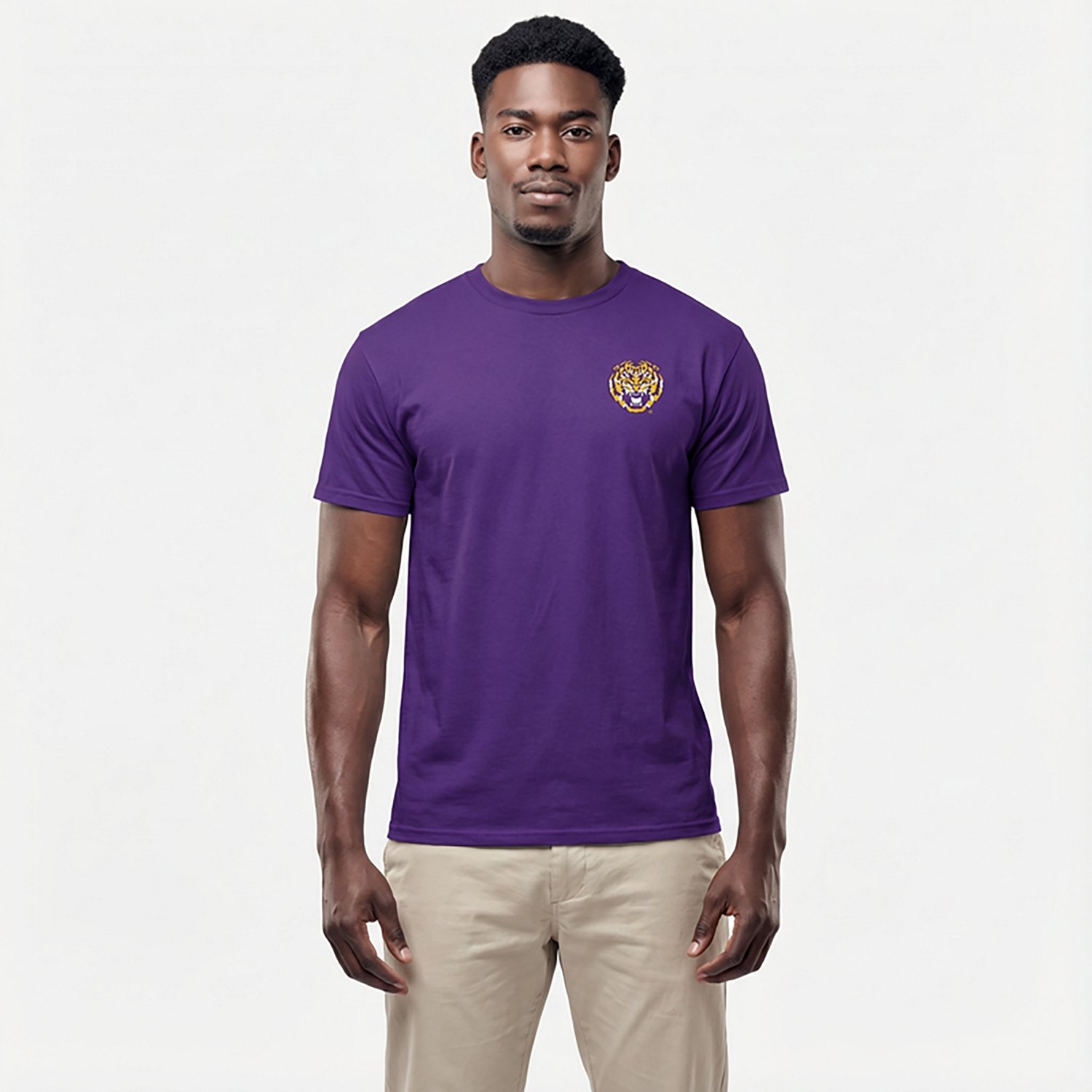 Bayou Apparel Men's Louisiana State University 2025 Football Schedule Graphic T-shirt - view number 2