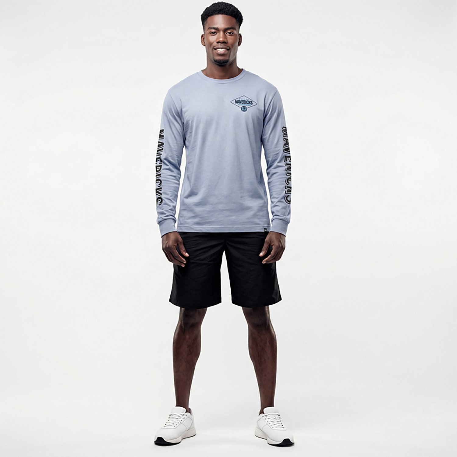 47 Brands Men's Dallas Mavericks Cairn Ravine Foundation Long Sleeve T-shirt