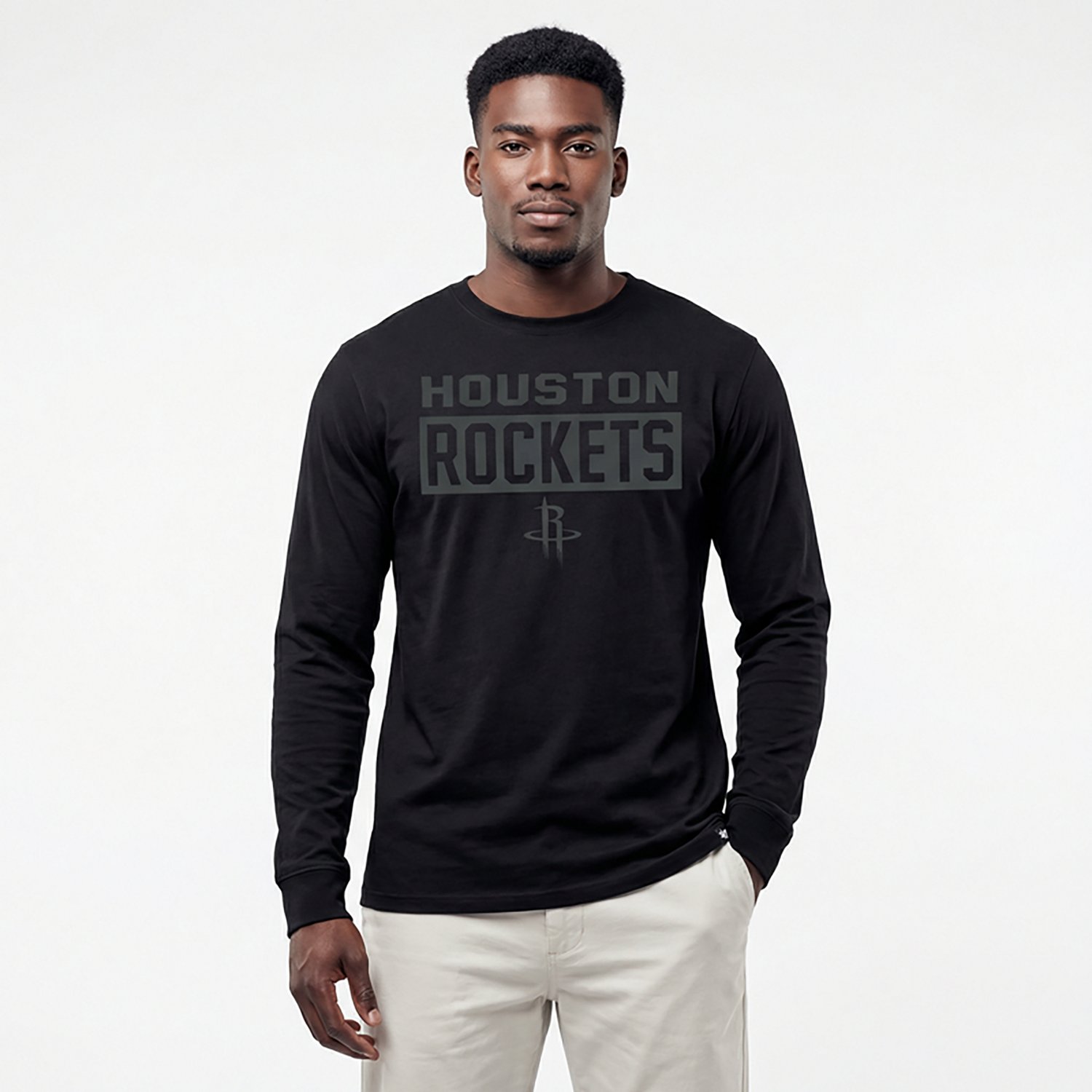 '47 Houston Rockets Iced Framework Franklin Long Sleeve Graphic T-shirt - view number 2