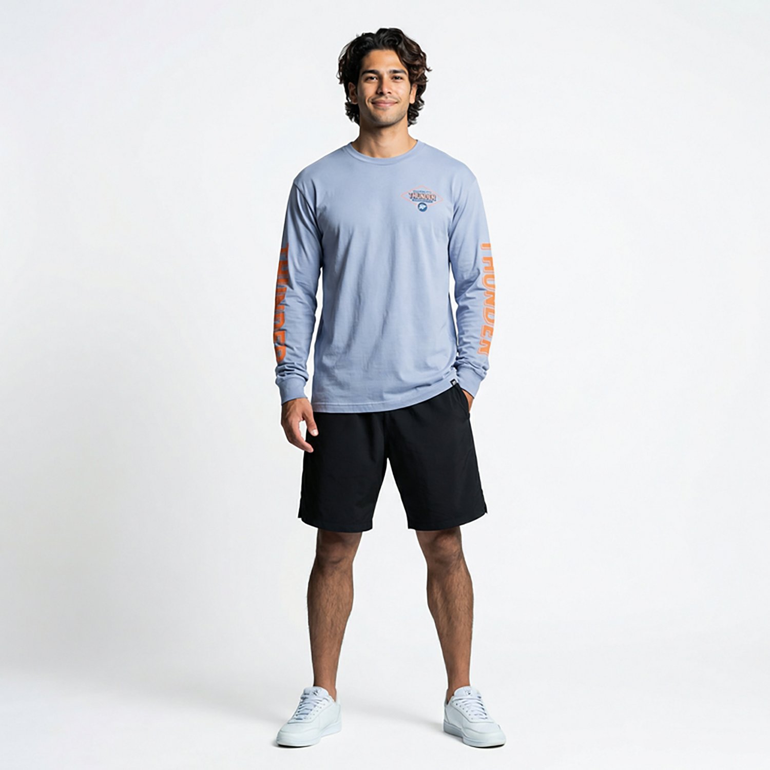 47 Brands Men's Oklahoma City Thunder Cairn Ravine Foundation Long Sleeve T-shirt