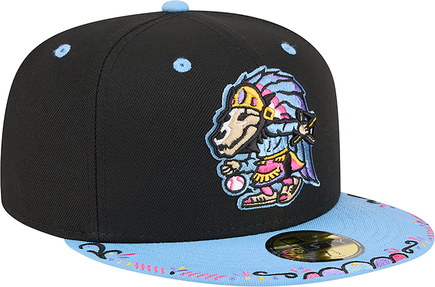 New Era Adults' El Paso Chihuahuas 26 Copa 59FIFTY Fitted Cap - view number 3