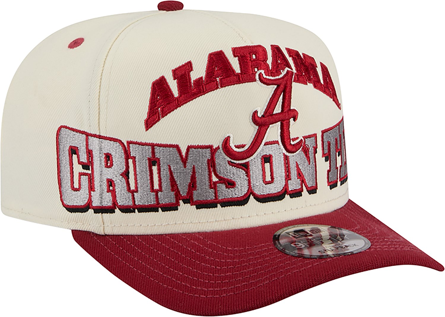 New Era Adults' Alabama Crimson Tide Arch Mascot MM 950AF Cap - view number 3
