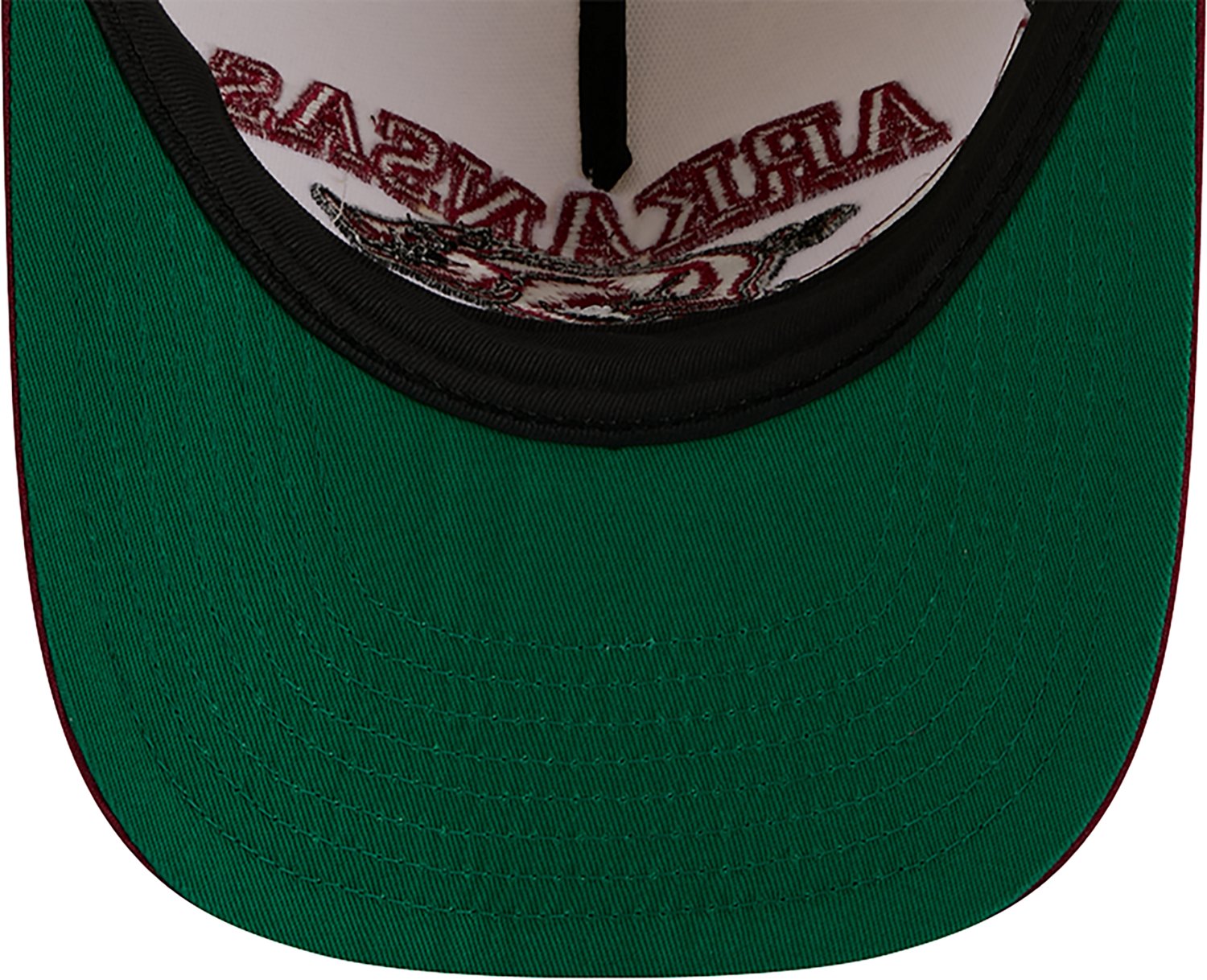 New Era Adults' Arkansas Razorbacks Arch Mascot MM 950AF Cap - view number 7