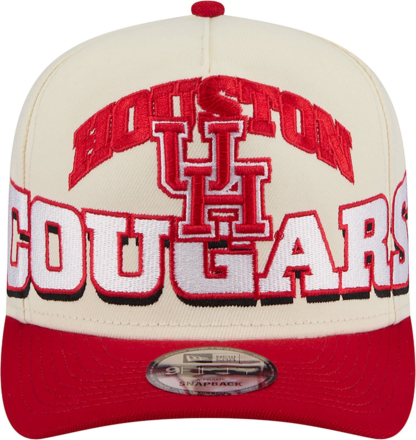 New Era Adults' Houston Cougars Arch Mascot MM 950AF Cap - view number 2