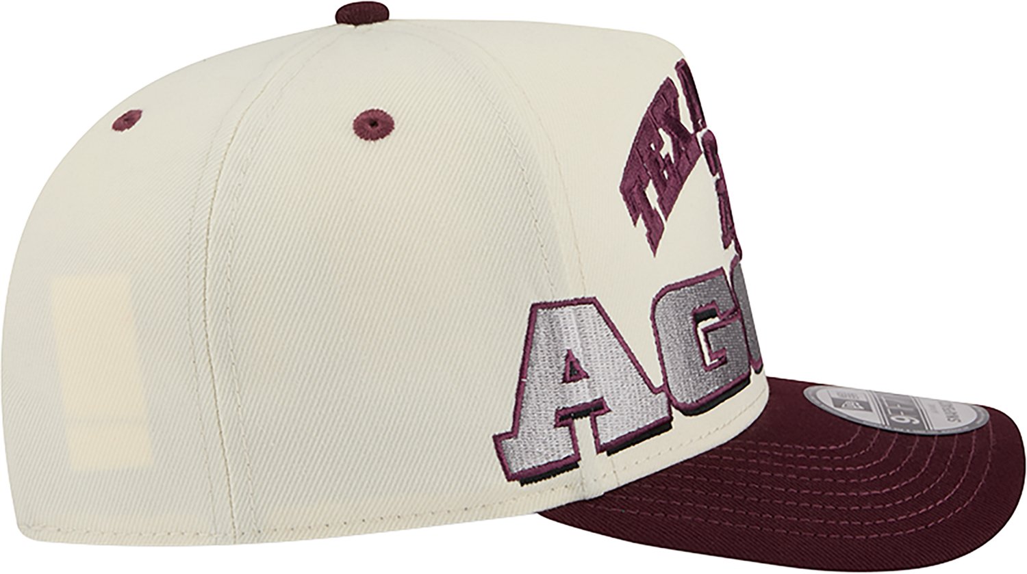 New Era Adults' Texas A&M Aggies Arch Mascot MM 950AF Cap - view number 4