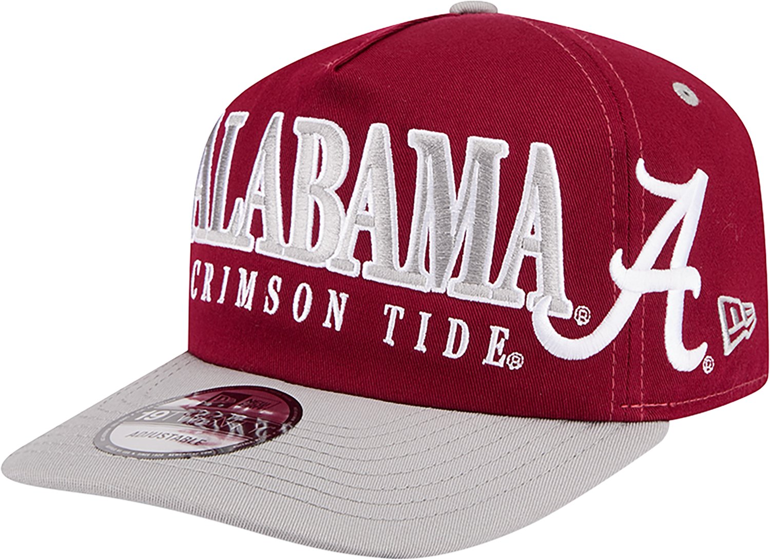 New Era Adults' Alabama Crimson Tide Full Front MM 1920 Cap