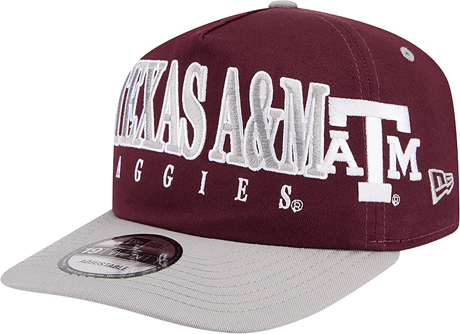 New Era Adults' Texas A&M Aggies Full Front MM 1920 Cap