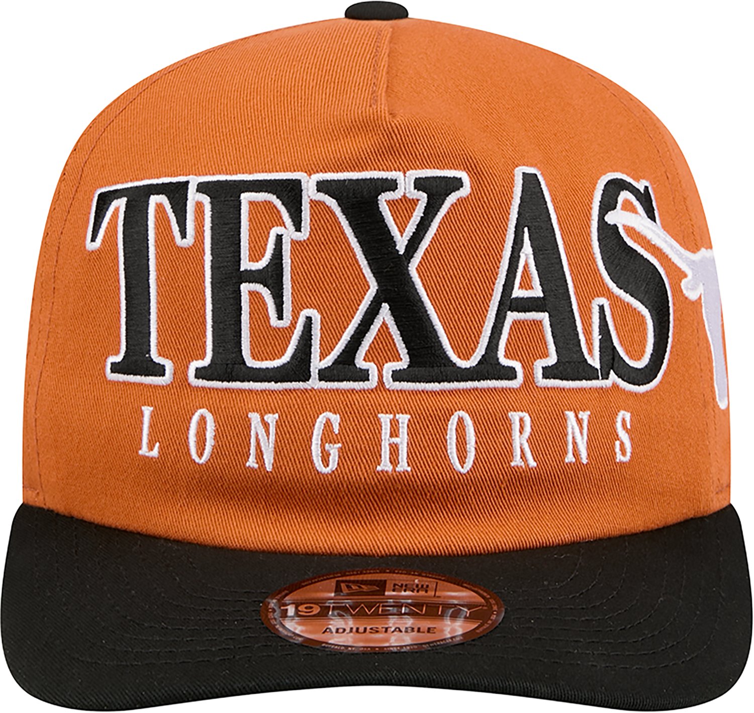New Era Adults' Texas Longhorns Full Front MM 1920 Cap - view number 2
