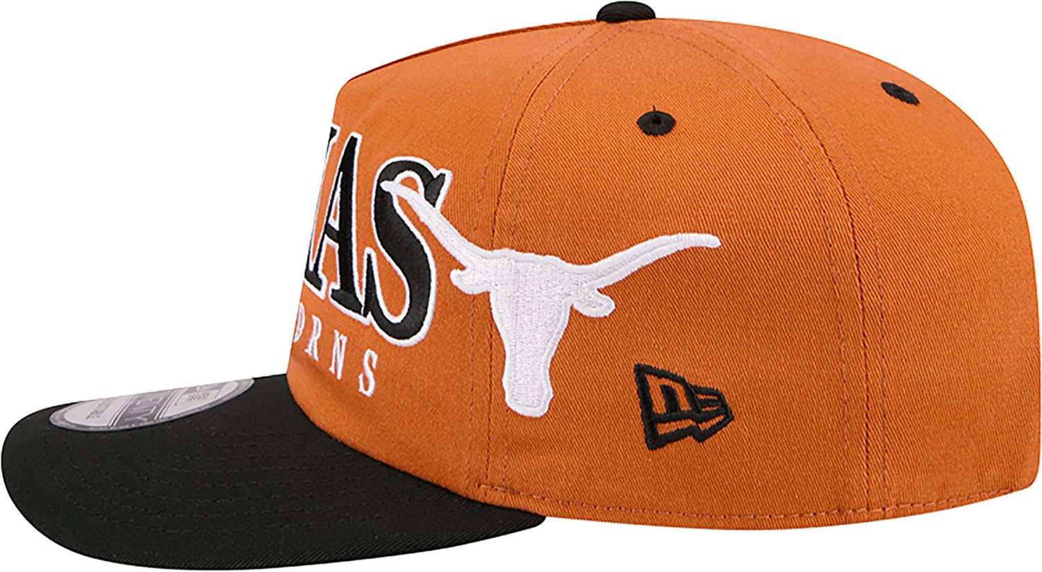 New Era Adults' Texas Longhorns Full Front MM 1920 Cap - view number 5