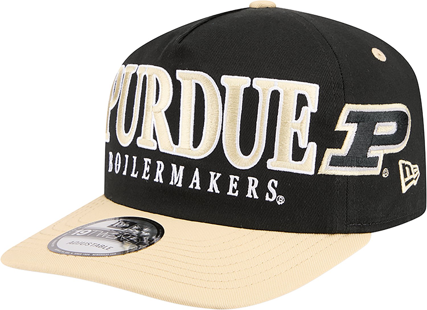 New Era Adults' Purdue Boilermakers Full Front MM 1920 Cap