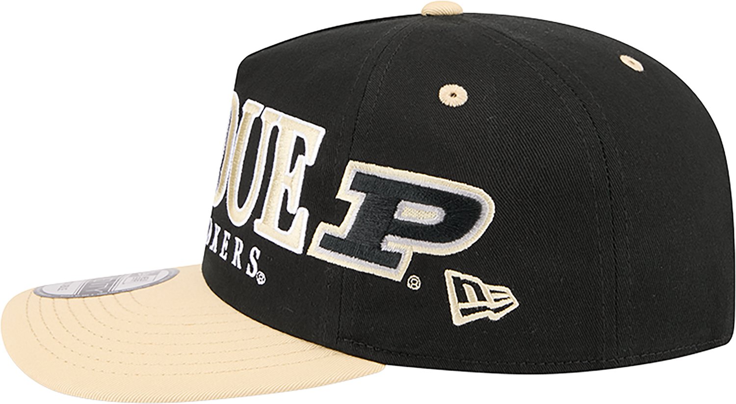 New Era Adults' Purdue Boilermakers Full Front MM 1920 Cap - view number 5