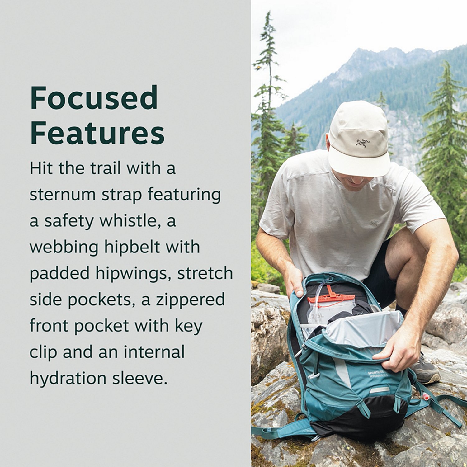 Osprey Packs Sportlite Hydraulics 20L Hydration Backpack - view number 4